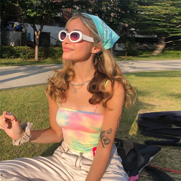 new fashion women's strap sleeveless tank colorful printed crop ladies casual slim club party wear summer, White
new fashion women's strap sleeveless tank colorful printed crop ladies casual slim club party wear summer, White