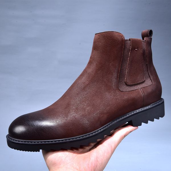 yomior vintage style из натуральной кожи острым носом повседневная обувь зима снег теплый меха мужчины ботильоны инструментальное boots, Black
yomior vintage style из натуральной кожи острым носом повседневная обувь зима снег теплый меха мужчины ботильоны инструментальное boots, Black