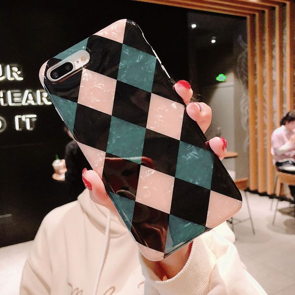 for iphone x xr xs max 6 7 8 plus phone cases rhombic shell pattern geometric pattern translucent tpu soft cell phone case
for iphone x xr xs max 6 7 8 plus phone cases rhombic shell pattern geometric pattern translucent tpu soft cell phone case