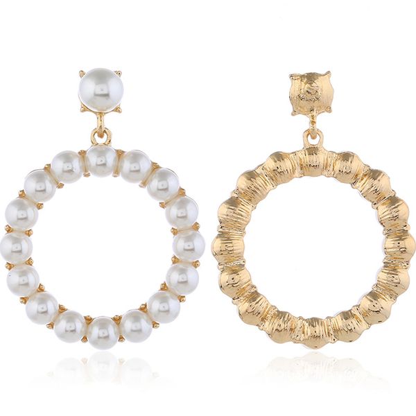 wholesale-european and american fashion sweet hollow geometric round eardrops temperament pearl earrings earrings, Golden
wholesale-european and american fashion sweet hollow geometric round eardrops temperament pearl earrings earrings, Golden