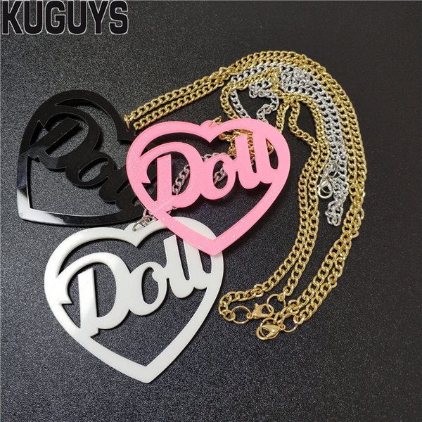 kuguys acrylic glitter doll heart necklace fashion jewelry pendant necklaces for womens trendy accessories girl sweater chains, Silver
kuguys acrylic glitter doll heart necklace fashion jewelry pendant necklaces for womens trendy accessories girl sweater chains, Silver