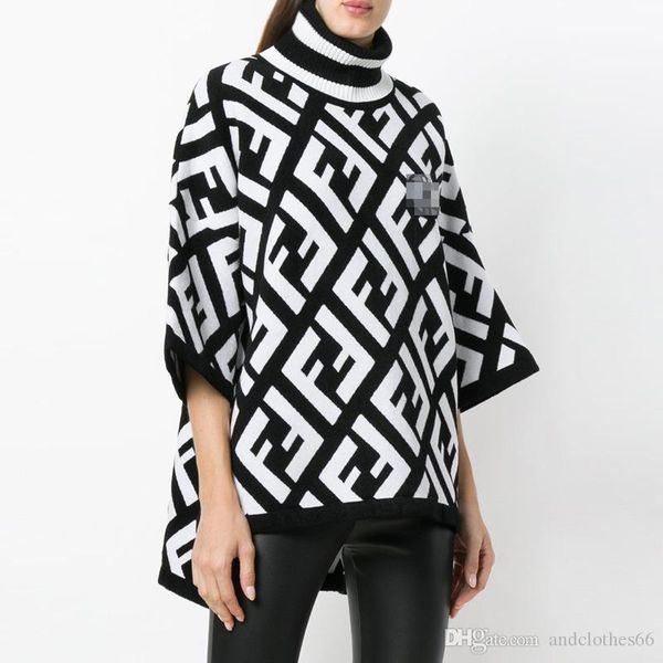 2020 designer sweater women color striped sweaters pullovers runway brand knitted sweater jumper pull designer turtleneck sweater women, White;black
2020 designer sweater women color striped sweaters pullovers runway brand knitted sweater jumper pull designer turtleneck sweater women, White;black