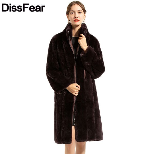 fashion rex fur women coat stand collar overcoat jacket warm winter women clothing natural fur female coat jacket, Black
fashion rex fur women coat stand collar overcoat jacket warm winter women clothing natural fur female coat jacket, Black
