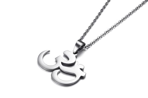 trendy om pendant charm men necklace 361l stainless steel silver/gold color necklace never fade collares
trendy om pendant charm men necklace 361l stainless steel silver/gold color necklace never fade collares