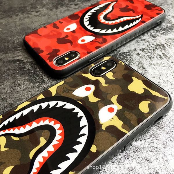 good tempered glass camouflage shark apple iphone 11 pro xr x xs max four corners anti-fall iphone 6s 7 8 7p 8plus silicone case
good tempered glass camouflage shark apple iphone 11 pro xr x xs max four corners anti-fall iphone 6s 7 8 7p 8plus silicone case