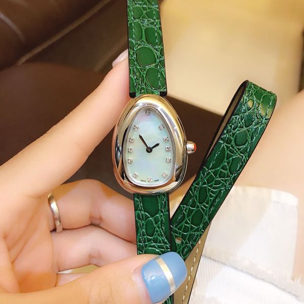 fashion clock snake watch ladies diamond watch dress rhinestone women bracelet wristwatch luxury leather designer crystal quartz silver qpxr, Slivery;brown 
fashion clock snake watch ladies diamond watch dress rhinestone women bracelet wristwatch luxury leather designer crystal quartz silver qpxr, Slivery;brown