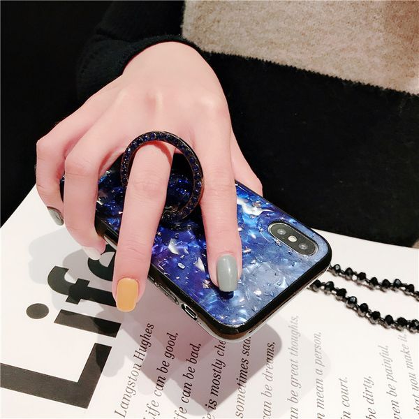 crystal chain for iphone 8 plus shell case drop glue phone case star shell grain designer phone case
crystal chain for iphone 8 plus shell case drop glue phone case star shell grain designer phone case