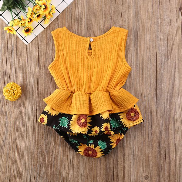 infant toddler baby girls ruffle jumpsuit 0-24m sleeveless flowers print bodysuit sunsuit outfit clothes, White
infant toddler baby girls ruffle jumpsuit 0-24m sleeveless flowers print bodysuit sunsuit outfit clothes, White