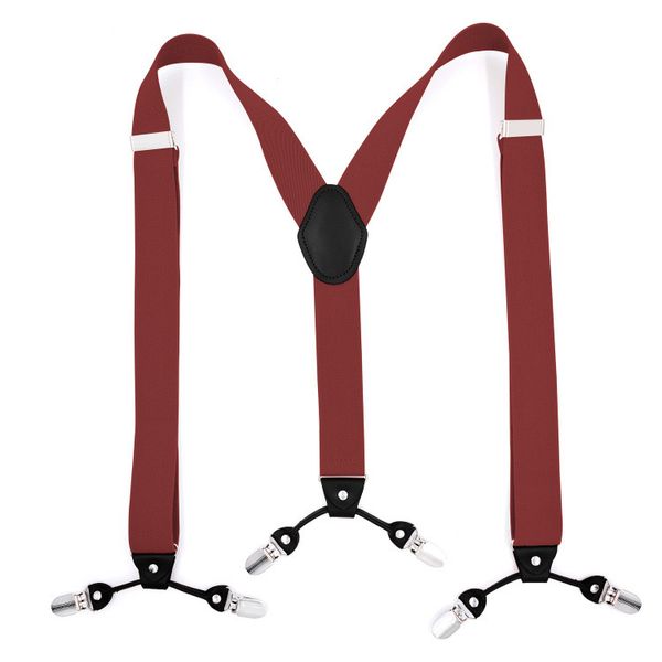 multi-color can choose suspenders 6 clips y-strap fashion casual temperament cross polyester suspenders, Black;white
multi-color can choose suspenders 6 clips y-strap fashion casual temperament cross polyester suspenders, Black;white