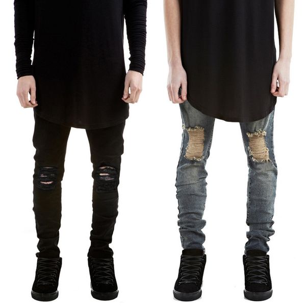2017 ripped new biker jeans motorcycle style elastic men jeans slim fit washed pants black colors destroyed men pant, Blue
2017 ripped new biker jeans motorcycle style elastic men jeans slim fit washed pants black colors destroyed men pant, Blue