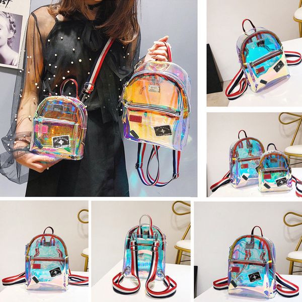 new fashion girl clear transparent see through pvc mini backpack school book bag laser jelly transparent backpack
new fashion girl clear transparent see through pvc mini backpack school book bag laser jelly transparent backpack