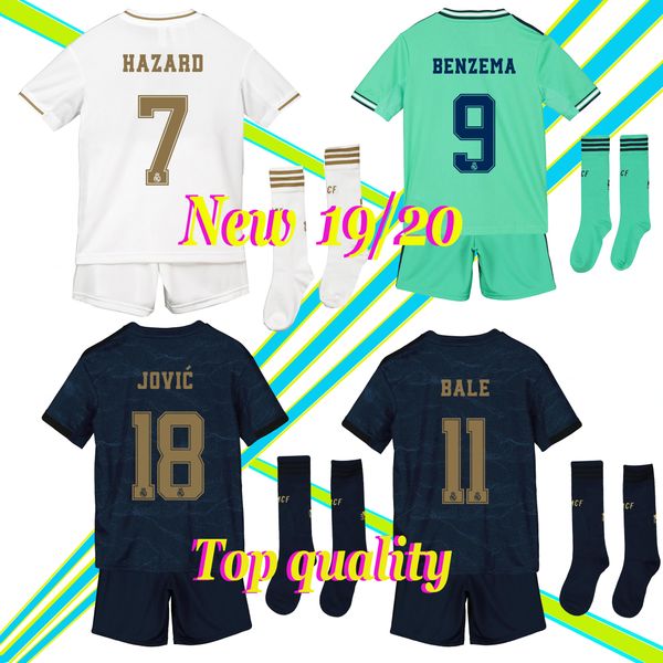 2020 real madrid hazard jovic kids kit soccer jersey real madrid shirt benzema sergio ramos kroos modric 19 20 football jerseys uniform, Black
2020 real madrid hazard jovic kids kit soccer jersey real madrid shirt benzema sergio ramos kroos modric 19 20 football jerseys uniform, Black