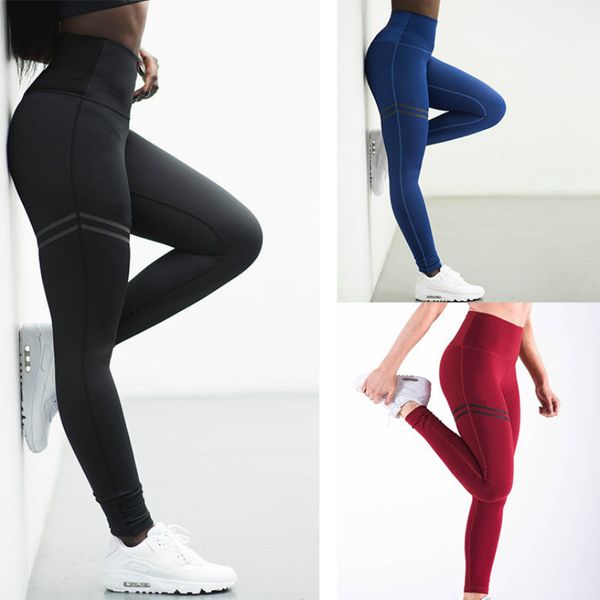 womens solid color casual sport yoga pants brand gym workout sportwear 3 colors running tights stretch new arrive, Black
womens solid color casual sport yoga pants brand gym workout sportwear 3 colors running tights stretch new arrive, Black