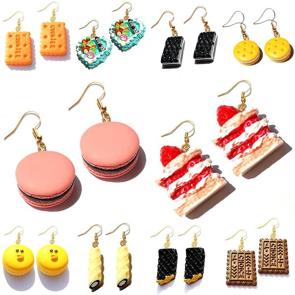 earring for women resin drop custom made handmade cute girls gift cookies macaron cake food donuts, Golden
earring for women resin drop custom made handmade cute girls gift cookies macaron cake food donuts, Golden