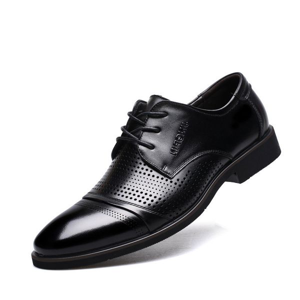 summer men's genuine leather formal shoes fashion breathable black brown cut out dress shoes male oxfords shoes
summer men's genuine leather formal shoes fashion breathable black brown cut out dress shoes male oxfords shoes