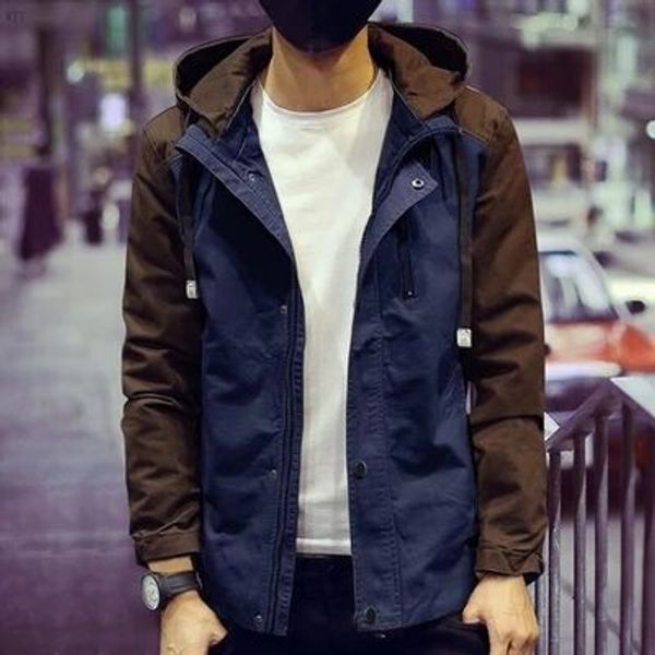 2016 autumn new style men slim fit jacket men's wear teenager cotton denim clothes casual coat men's, Black;brown
2016 autumn new style men slim fit jacket men's wear teenager cotton denim clothes casual coat men's, Black;brown
