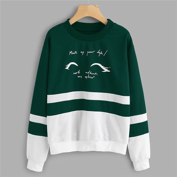 fashion women/men long sleeve letter print sweatshirt crew neck hoodie plus size, White;black
fashion women/men long sleeve letter print sweatshirt crew neck hoodie plus size, White;black
