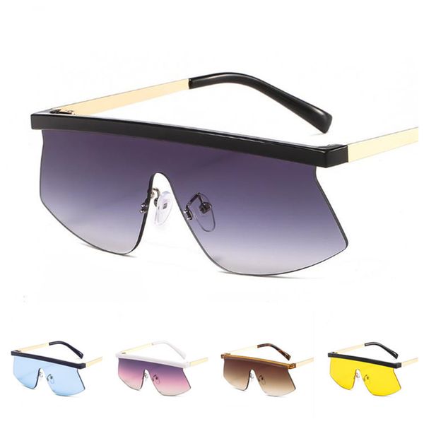 fashion women & men perosnality sunglasses siamese sun glasse goggles anti-uv spectacles rimless eyeglasses ornamental adumbral a, White;black
fashion women & men perosnality sunglasses siamese sun glasse goggles anti-uv spectacles rimless eyeglasses ornamental adumbral a, White;black