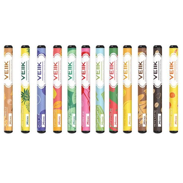 Original Veiik Micko Disposable Vaporizer Kit with Built-in 310mAh Battery 1.5ml Pod 10 flavors vape pen Ecig dhl free
Original Veiik Micko Disposable Vaporizer Kit with Built-in 310mAh Battery 1.5ml Pod 10 flavors vape pen Ecig dhl free