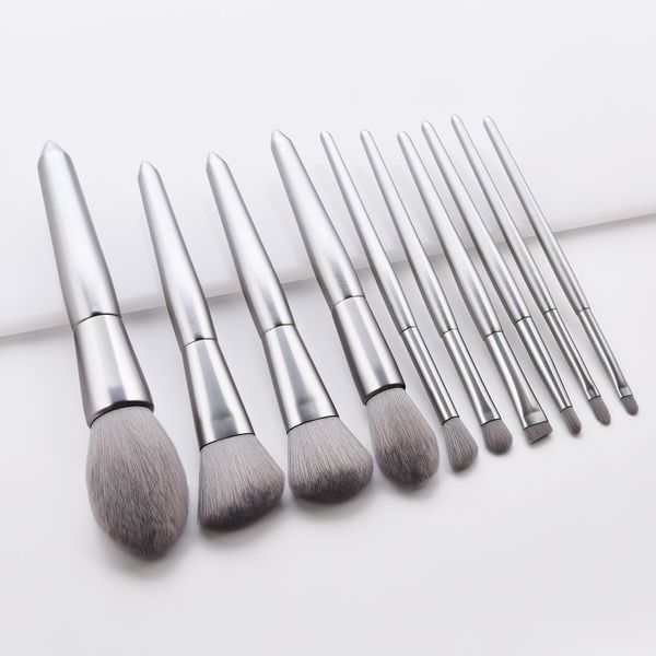 professional makeup tools & accessories silver make up brushes set for loose powder eye shadow blush cosmetics soft nylon hair dhl free
professional makeup tools & accessories silver make up brushes set for loose powder eye shadow blush cosmetics soft nylon hair dhl free