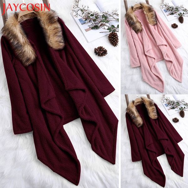 newly womens ladies winter plush faux fur patchwork coat solid asymmetrical coat fur collar overcoat dropship oct.29, Black
newly womens ladies winter plush faux fur patchwork coat solid asymmetrical coat fur collar overcoat dropship oct.29, Black