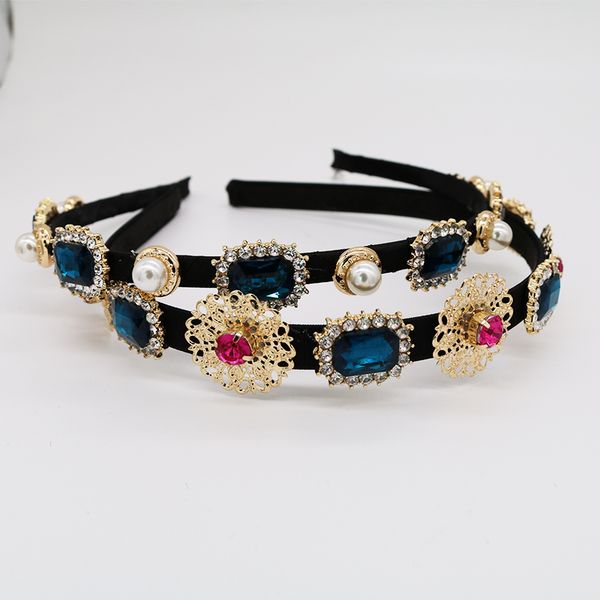 elegant headband crystal women's hair accessories bridal decorative headband female headdress party headwear birthday present, Golden;white
elegant headband crystal women's hair accessories bridal decorative headband female headdress party headwear birthday present, Golden;white