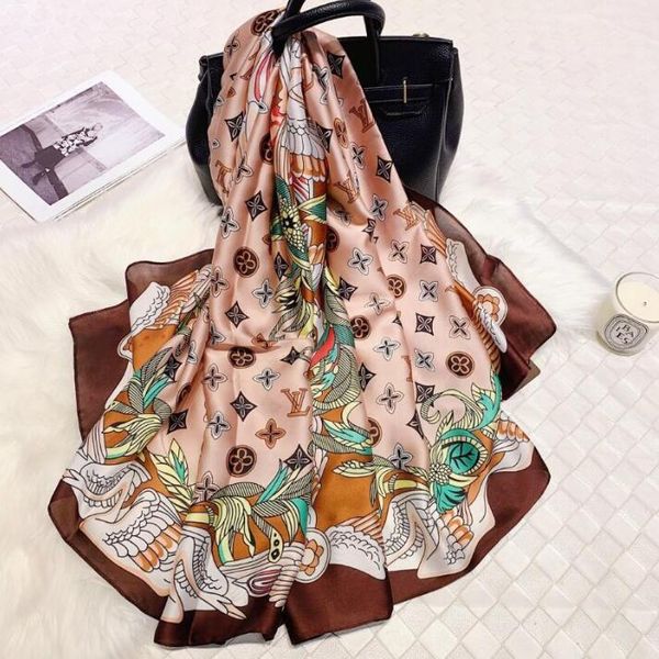 selling designer fashion brand silk scarf classic casual shawl women's soft scarf delivery, Blue;gray
selling designer fashion brand silk scarf classic casual shawl women's soft scarf delivery, Blue;gray