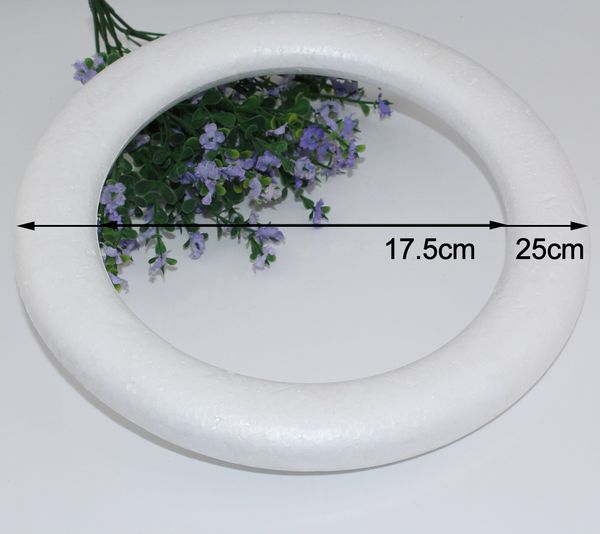 ccinee 9cm/24cm wholesale modelling polystyrene styrofoam foam ring white craft for diy and toy shape accessory
ccinee 9cm/24cm wholesale modelling polystyrene styrofoam foam ring white craft for diy and toy shape accessory