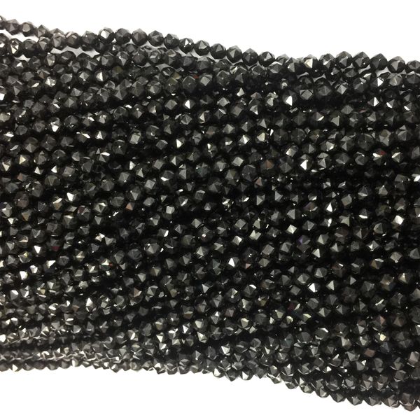 genuine natural black spinel double star faceted rose cut round small necklaces beads 4mm 06184
genuine natural black spinel double star faceted rose cut round small necklaces beads 4mm 06184