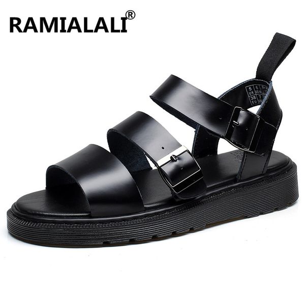 ramialali new fashion summer sandals shoes cow real leather men sandals non-slip rubber soles beach men shoes t200420, Black
ramialali new fashion summer sandals shoes cow real leather men sandals non-slip rubber soles beach men shoes t200420, Black