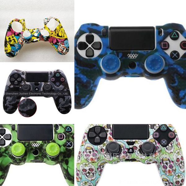 1ov6c soft silicone skin cover grip cover case with lanyard game accessories point handle non-slip for sony ps4 game controller
1ov6c soft silicone skin cover grip cover case with lanyard game accessories point handle non-slip for sony ps4 game controller