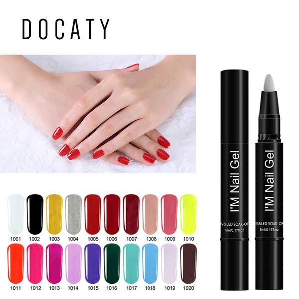 docaty 2020 sell soak off uv gel polish pen 29 colors 5ml supper shinning christmas mirror effect nail gel polish lacquer, Red;pink
docaty 2020 sell soak off uv gel polish pen 29 colors 5ml supper shinning christmas mirror effect nail gel polish lacquer, Red;pink