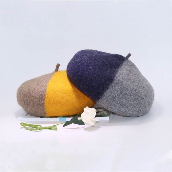 2020 restore ancient ways to match color beret female autumn winter korean version of fashion joker wool bud cap trend painter hat, Blue;gray
2020 restore ancient ways to match color beret female autumn winter korean version of fashion joker wool bud cap trend painter hat, Blue;gray