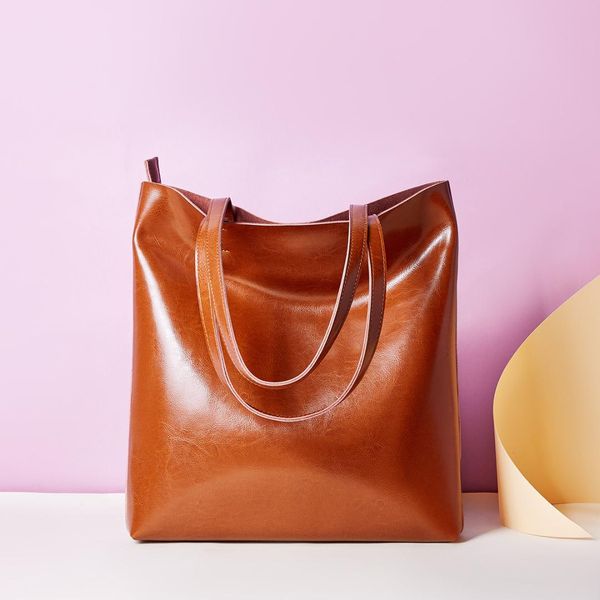 new cowhide women's bag fashion lady bag simple large-capacity fashion carry-on shopping
new cowhide women's bag fashion lady bag simple large-capacity fashion carry-on shopping