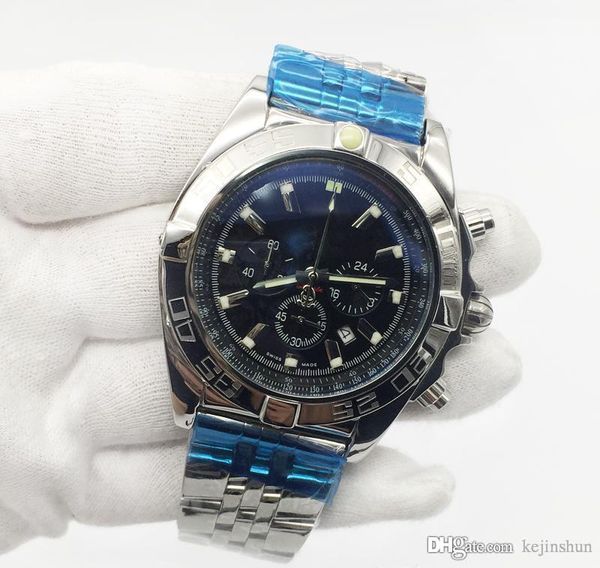 fashion mens watch 1884 chronometre quartz movement chronograph stainless steel men watches wristwatch, Slivery;brown
fashion mens watch 1884 chronometre quartz movement chronograph stainless steel men watches wristwatch, Slivery;brown