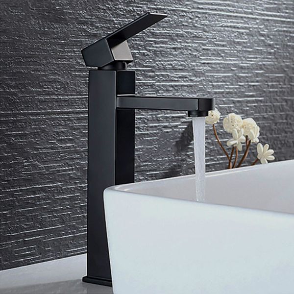 black bathroom washbasin mixer faucet deck mounted water mixer tapware squared style 2 height for under & counter
black bathroom washbasin mixer faucet deck mounted water mixer tapware squared style 2 height for under & counter
