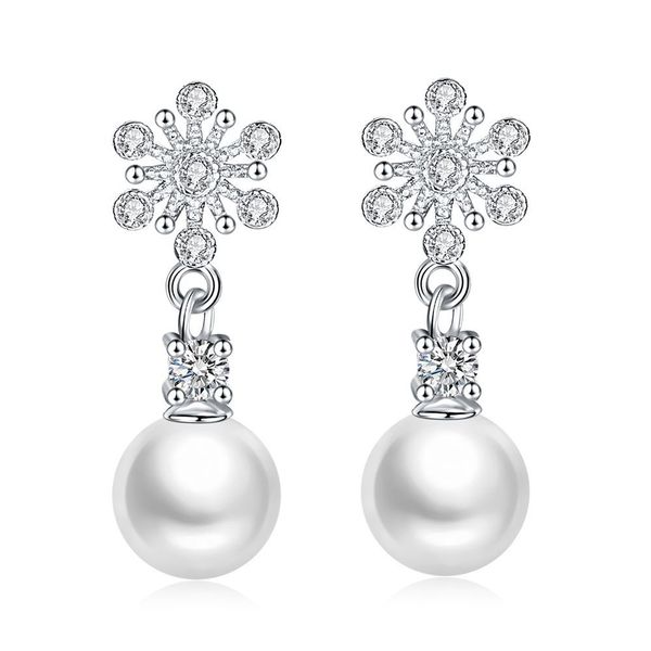 cubic zircon flower stud earrings for women accessories simulated pearl crystal earring female fashion jewelry white gold plated w34, Golden;silver
cubic zircon flower stud earrings for women accessories simulated pearl crystal earring female fashion jewelry white gold plated w34, Golden;silver