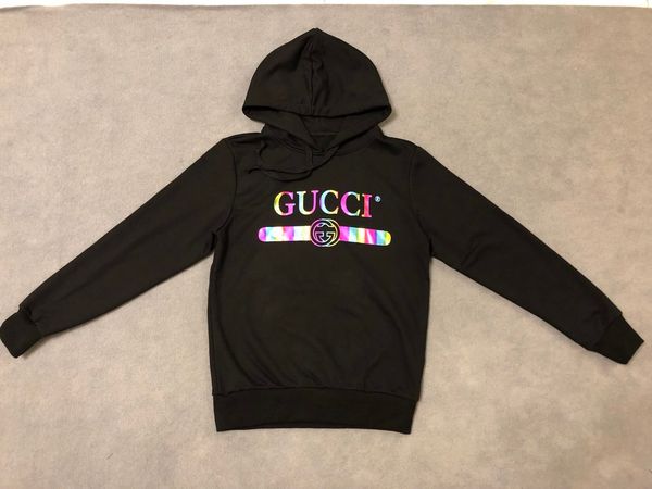 2019 Роскошная Италия Модный мужской бренд дизайнер балахон Кофты с длинным Рукаво 
2019 Роскошная Италия Модный мужской бренд дизайнер балахон Кофты с длинным Рукаво