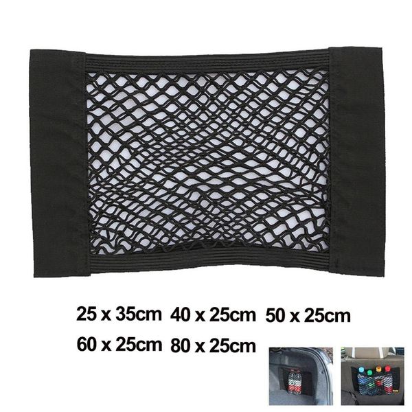 car rear trunk seat back organizer elastic string net mesh storage bag pocket car cargo organizer seat back bags stowing tidying
car rear trunk seat back organizer elastic string net mesh storage bag pocket car cargo organizer seat back bags stowing tidying