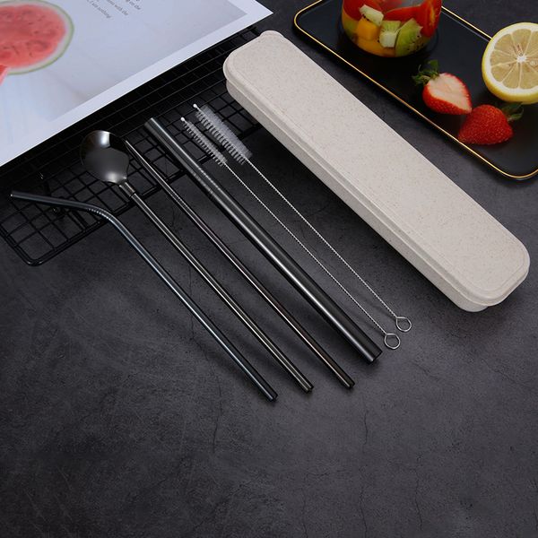3pcs/set stainless steel drink straws set with carry box +1pc cleaner brush, reusable straw bar accessories a
3pcs/set stainless steel drink straws set with carry box +1pc cleaner brush, reusable straw bar accessories a