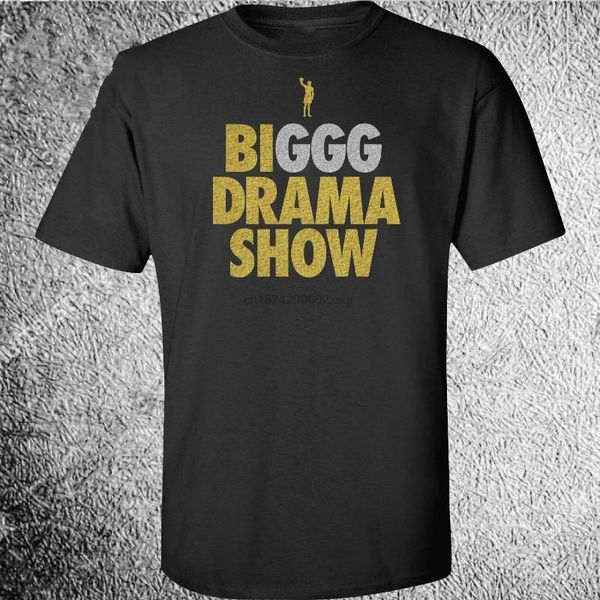 ggg men black t-shirt biggg drama show gennady golovkin, White;black