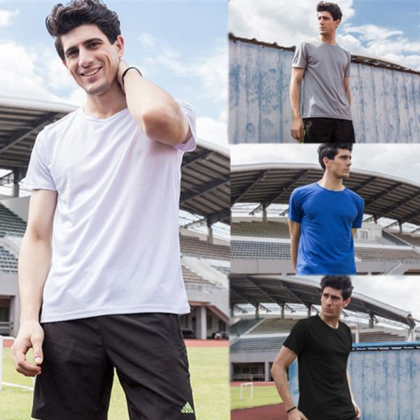 2018 new fashion herren lauf t-shirt fitness muskel schnell trocken stretch t-shirt, White;black
2018 new fashion herren lauf t-shirt fitness muskel schnell trocken stretch t-shirt, White;black