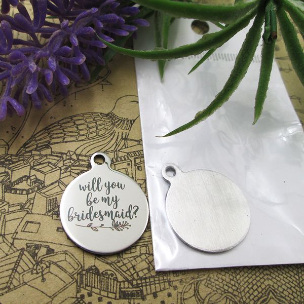 40pcs--"will you be my bridesmaid-"stainless steel charms more style for choosing diy charms pendants for necklace, Bronze;silver
40pcs--"will you be my bridesmaid-"stainless steel charms more style for choosing diy charms pendants for necklace, Bronze;silver