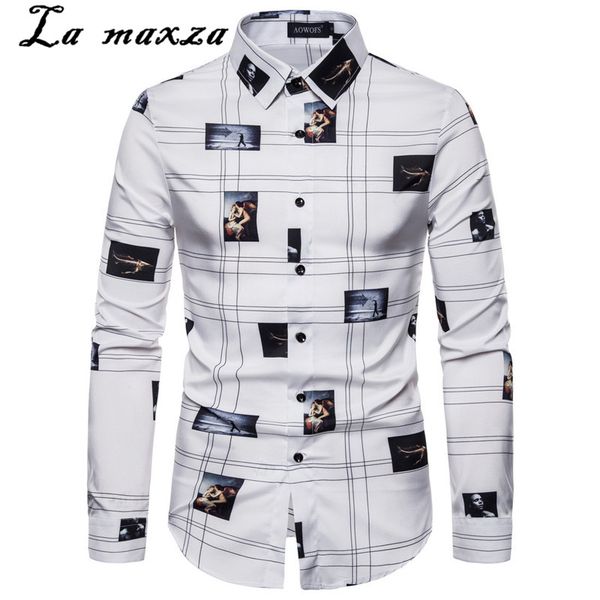 fashion short sleeves shirt spring shirts for men button up shirt 2020 print causal mens cotton men, White;black
fashion short sleeves shirt spring shirts for men button up shirt 2020 print causal mens cotton men, White;black