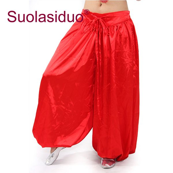 size men and women belly dance costumes practice performance pants large size tribal wind lantern pants ats satin, Black;red
size men and women belly dance costumes practice performance pants large size tribal wind lantern pants ats satin, Black;red