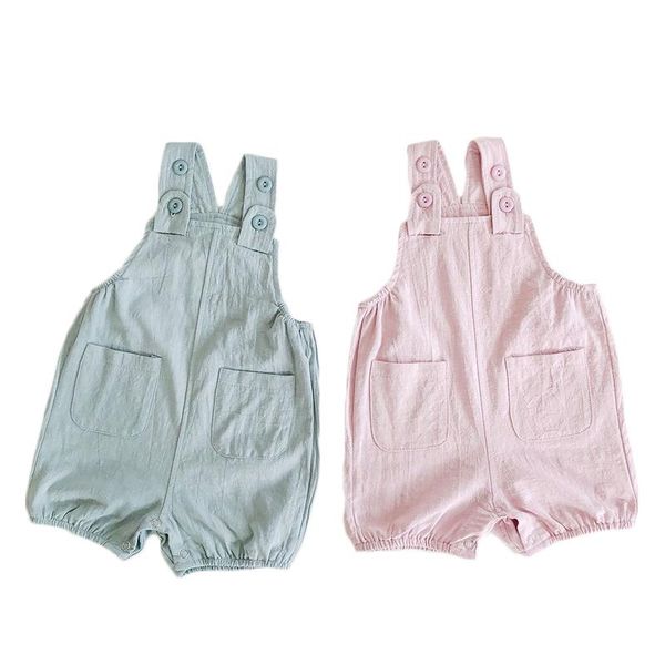 2020 new summer toddler overalls baby suspender pants solid baby boy overalls girls cotton linen cute jumpsuit, Blue
2020 new summer toddler overalls baby suspender pants solid baby boy overalls girls cotton linen cute jumpsuit, Blue