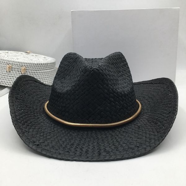 europe and the united states large eaves sir black straw hat female cowboy hats shop sun hat tide restoring ancient ways
europe and the united states large eaves sir black straw hat female cowboy hats shop sun hat tide restoring ancient ways
