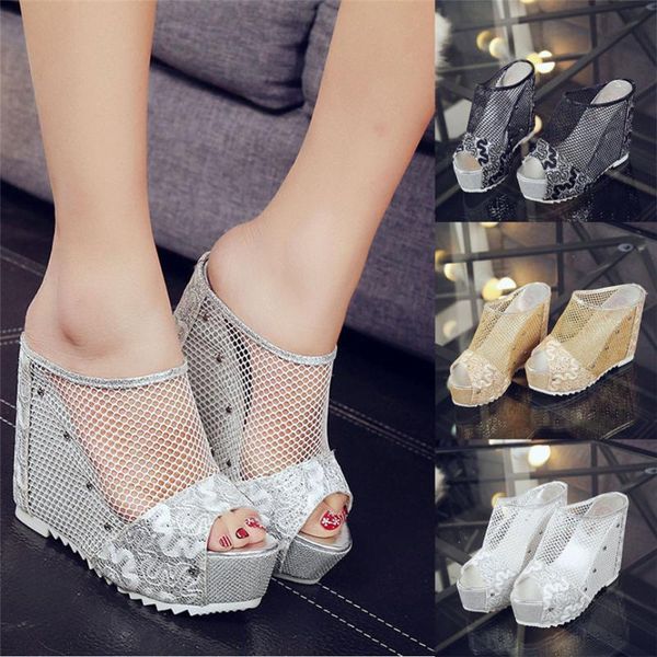 dress shoes women shose summer flip flops hollow wedge high heel ladies sandals for #30, Black
dress shoes women shose summer flip flops hollow wedge high heel ladies sandals for #30, Black