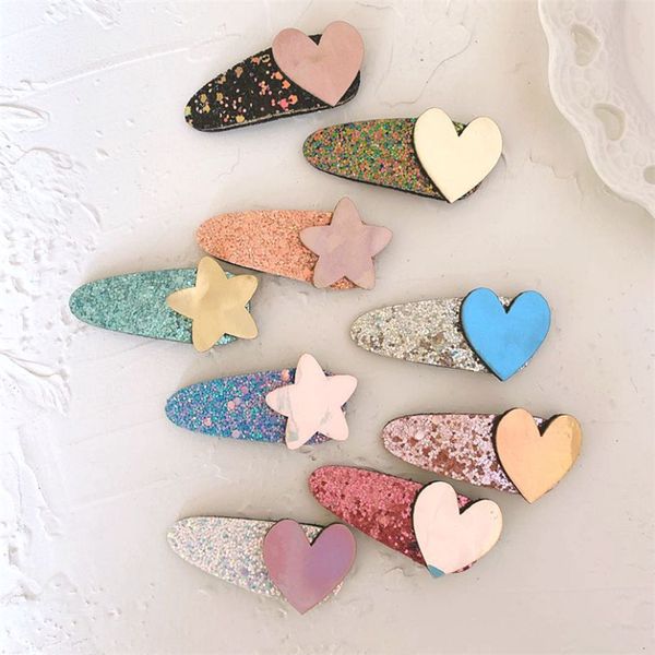 5pcs/lot glitter hair clips for girls candy color heart / star snap silver barrettes fashion cute hairpins kids hair accessories, Slivery;white
5pcs/lot glitter hair clips for girls candy color heart / star snap silver barrettes fashion cute hairpins kids hair accessories, Slivery;white