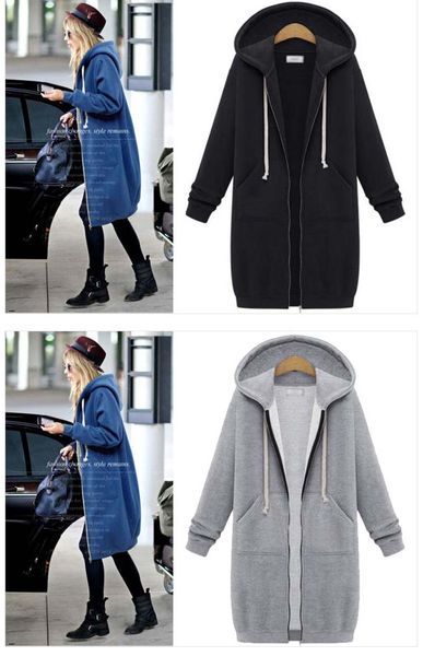 2019 autumn and winter new women's european and american hooded long-sleeved mid-length sweater sweater long coat, Black
2019 autumn and winter new women's european and american hooded long-sleeved mid-length sweater sweater long coat, Black